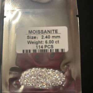 Moissanite Gemstones 6.00 ct